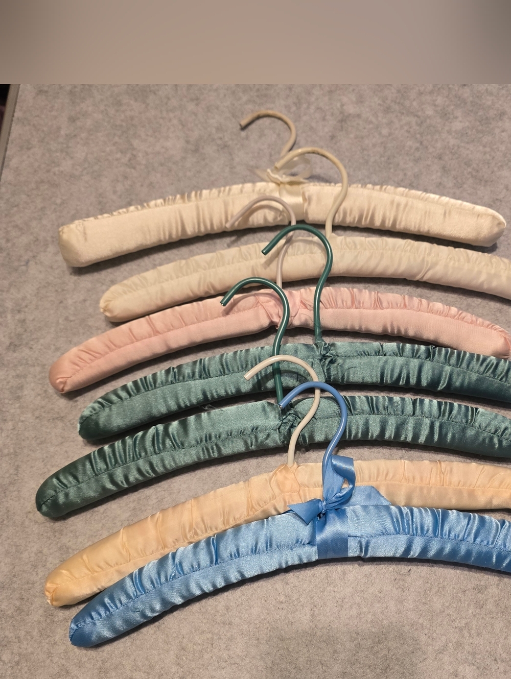 Seven Vintage Padded hangers